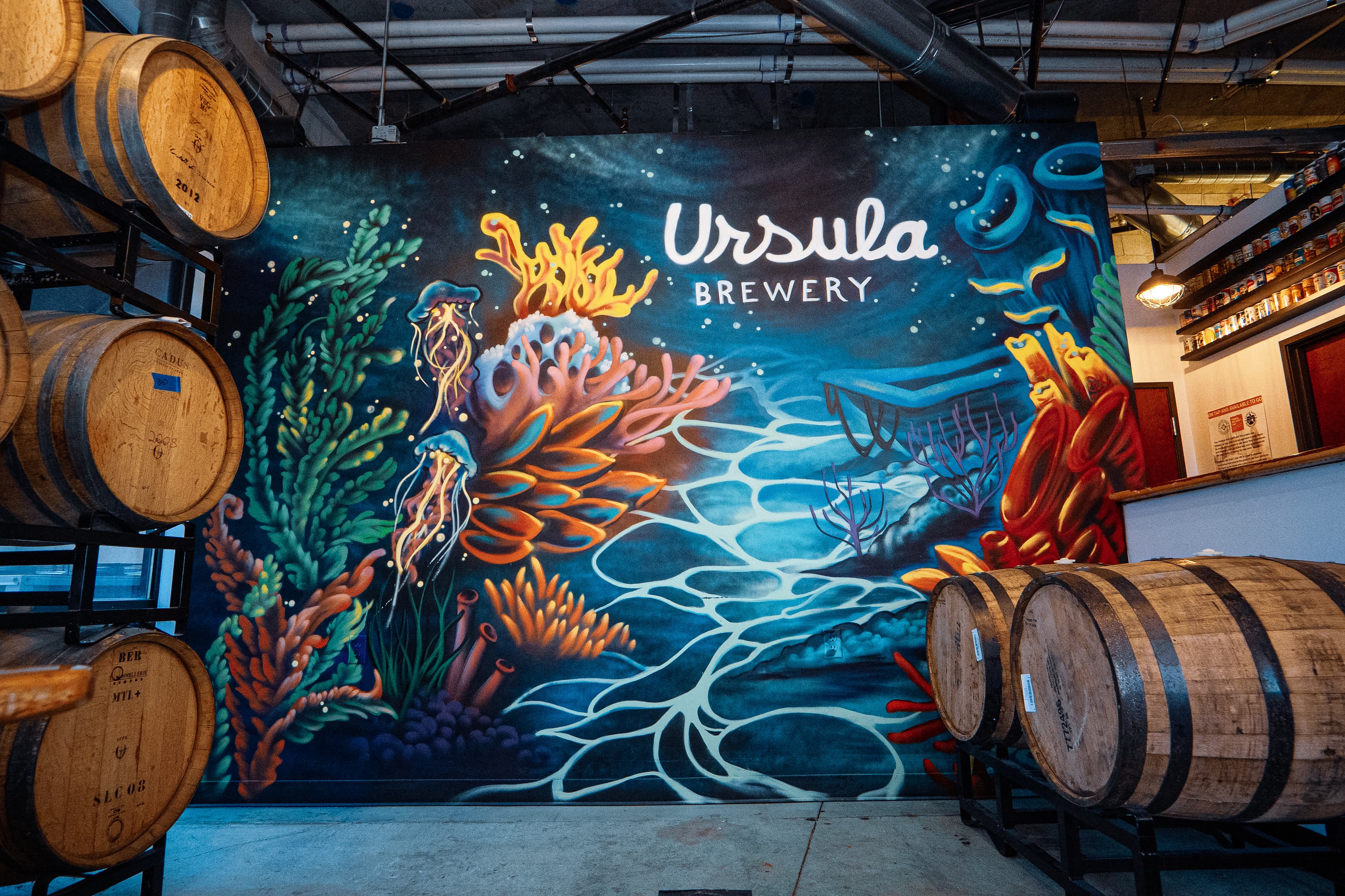 Ursula Brewery Underwater Scene — gallery image 1
